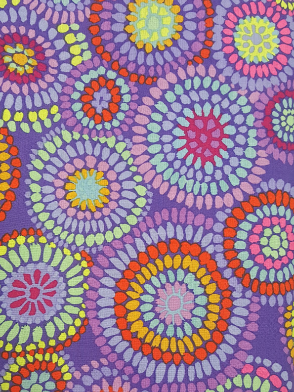 mistythreads fabric pwgp176 kfc mosaic circles blue