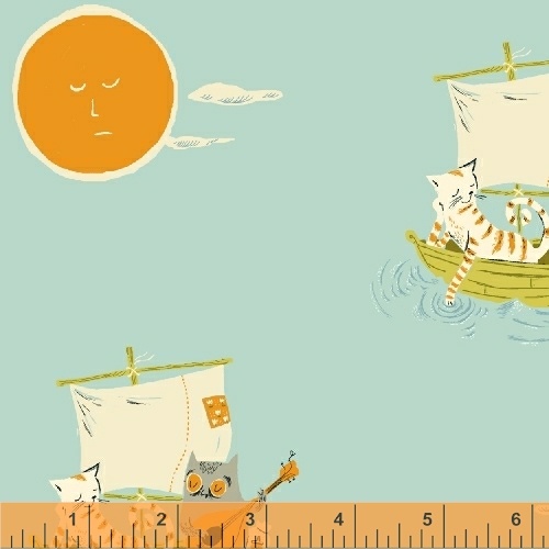 mistythreads fabrics farfarway owlandpussycat blue