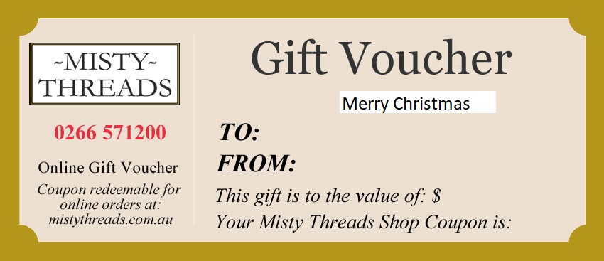 xmas gift voucher large